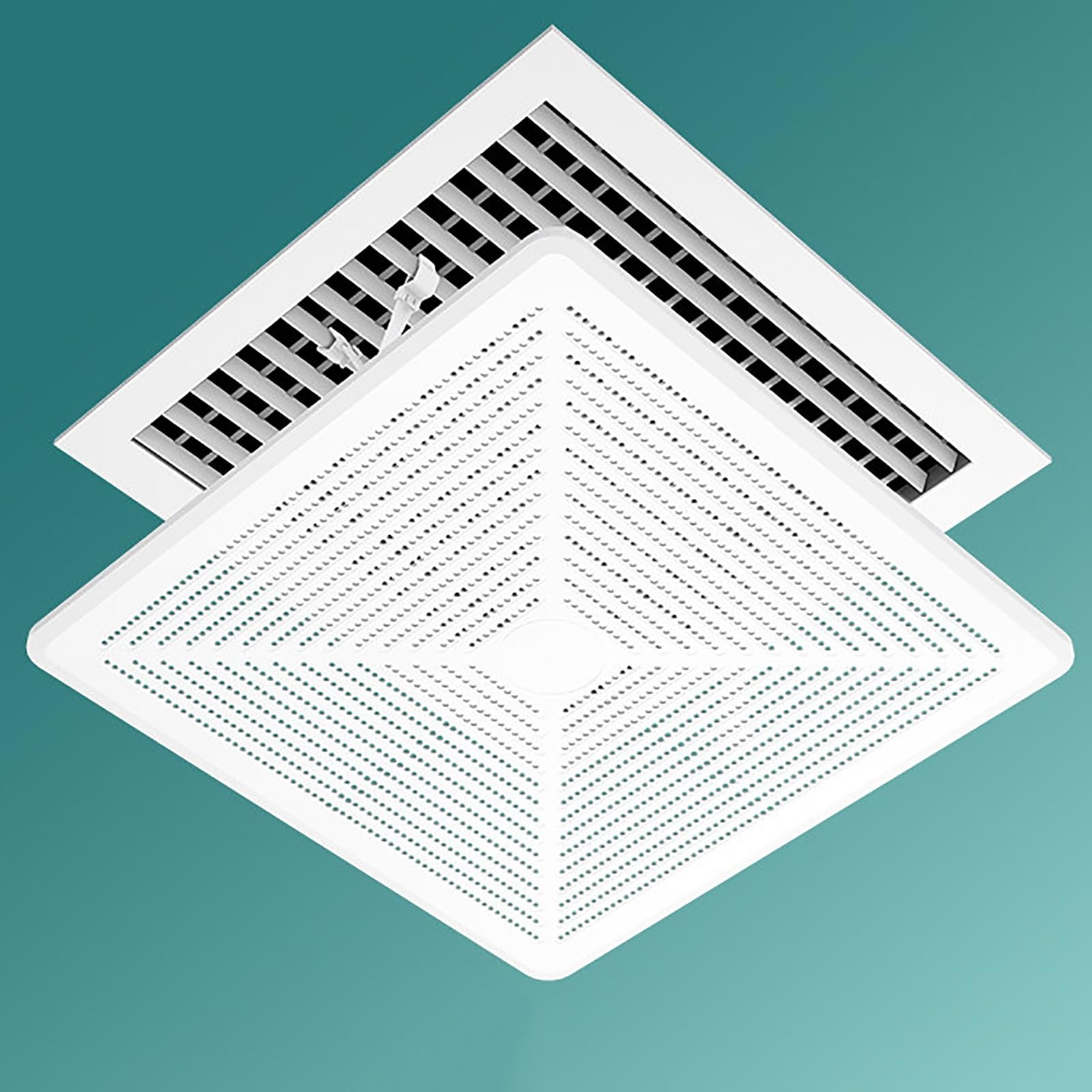 Air Deflectors for Ceiling Vents, Air Conditioning Vent Deflector Helps Cool/Heat Circulation for Home and Office(65cm/25.6in)