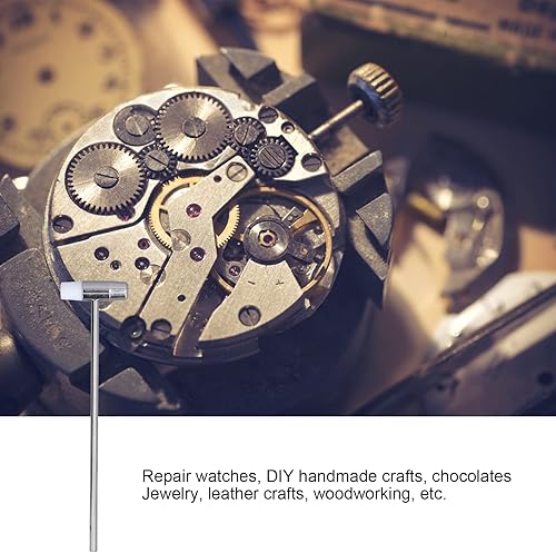 Miniatura 8 de 5 martillos de doble cabeza, martillo pequeño de doble cabeza martillos multifuncionales de 6.5 pulgadas para manualidades reloj afinación