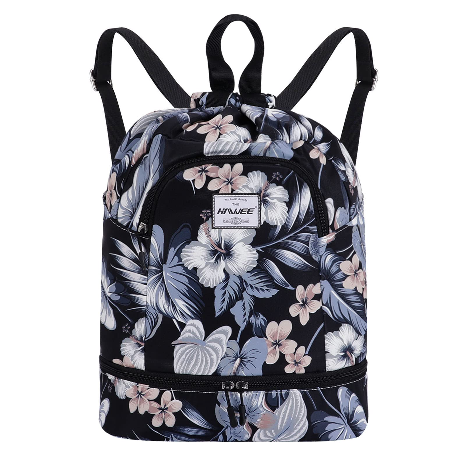 Impermeable Casual Mochila con Cordón Grande Deporte Bolso de Gimnasia Mochila de Cuerda Unisex para Mujer Hombre Vida Cotidiana Aire Libre Yoga Escuela Nadar Playa — view 19