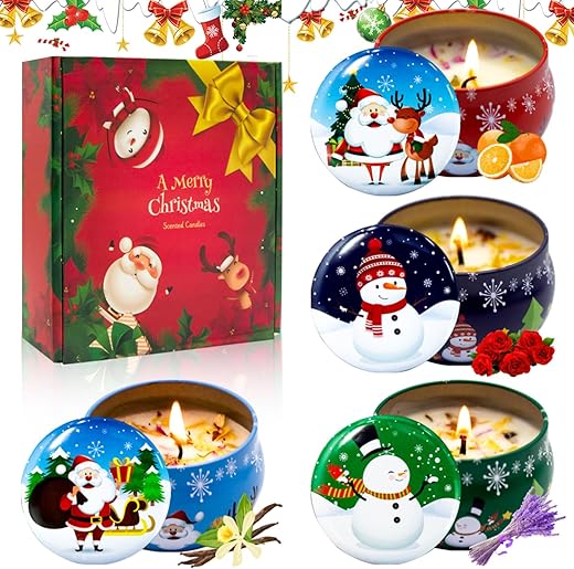 Christmas Candles Scented