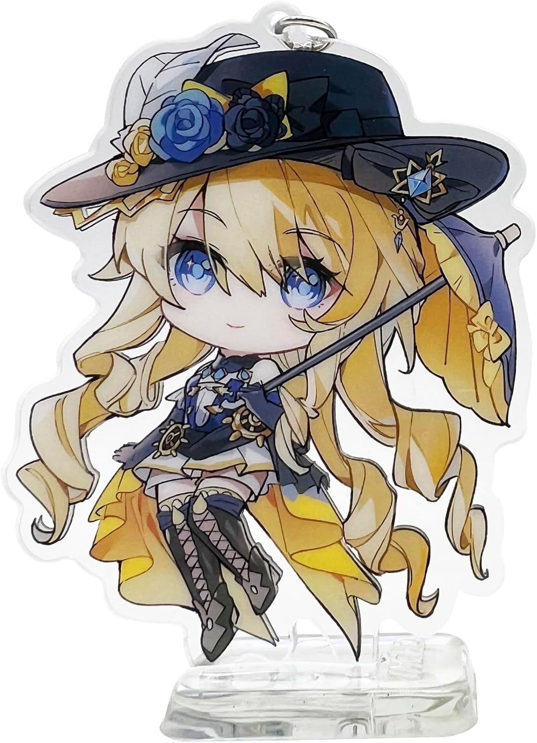 YJacuing Genshin Impact Cute Acrylic Keychain Figure