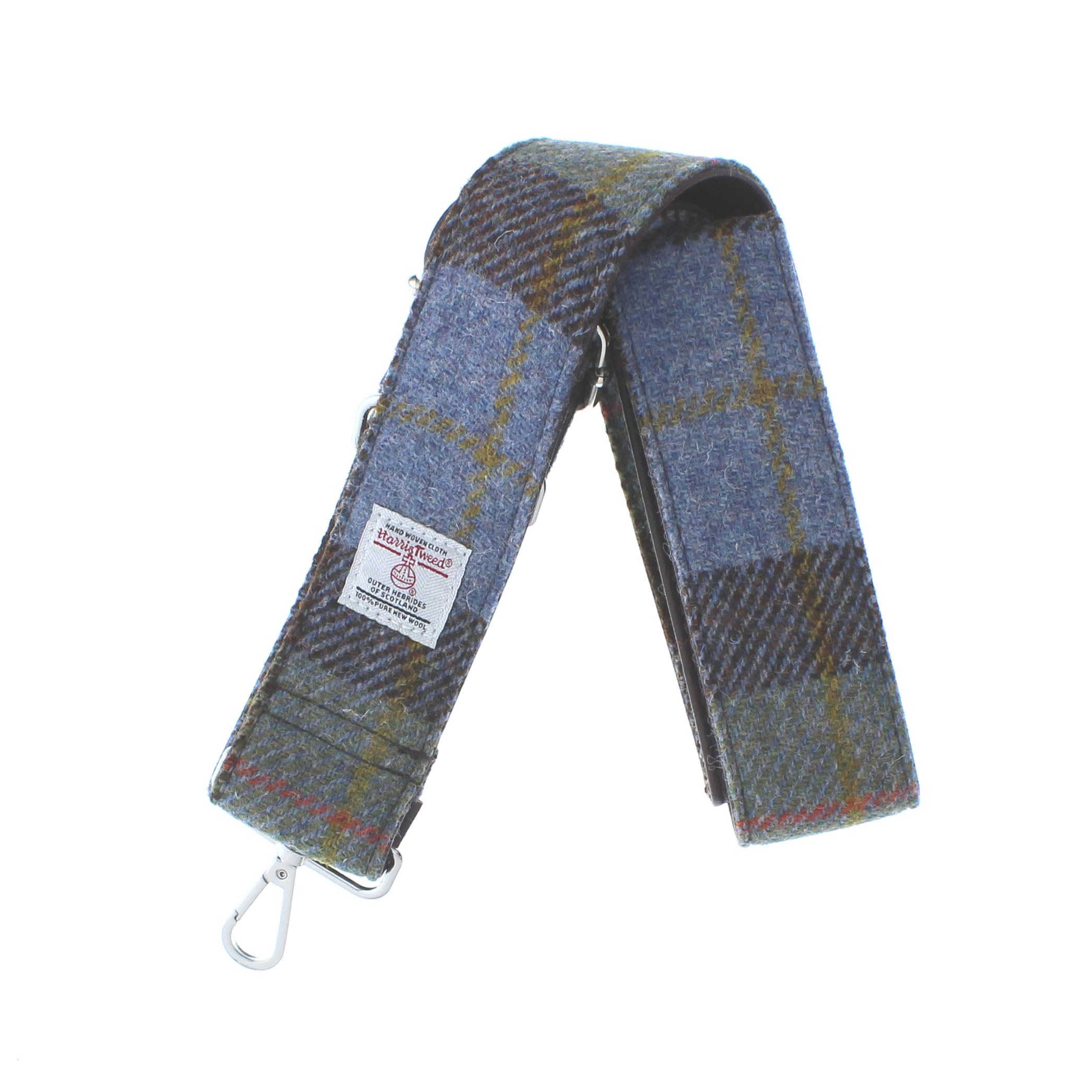 Glen Appin Harris Tweed Adjustable Shoulder Bag Strap (15 - Gunn Tartan)