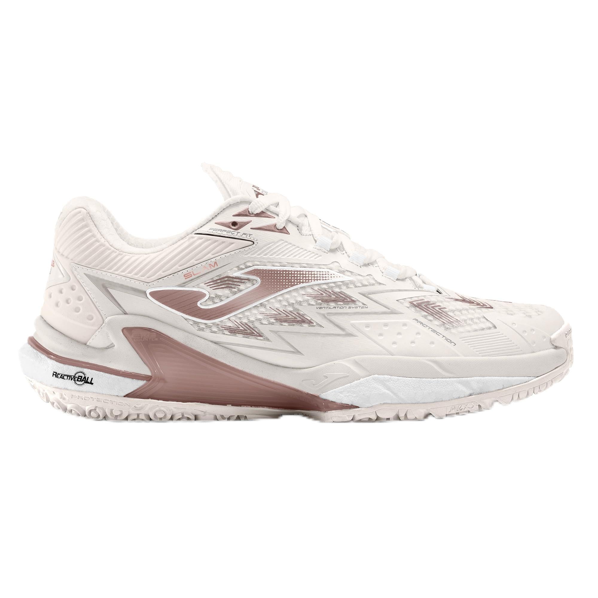 Joma Serie Slam Lady, Scarpe da Ginnastica Donna, Beige, 37 EU