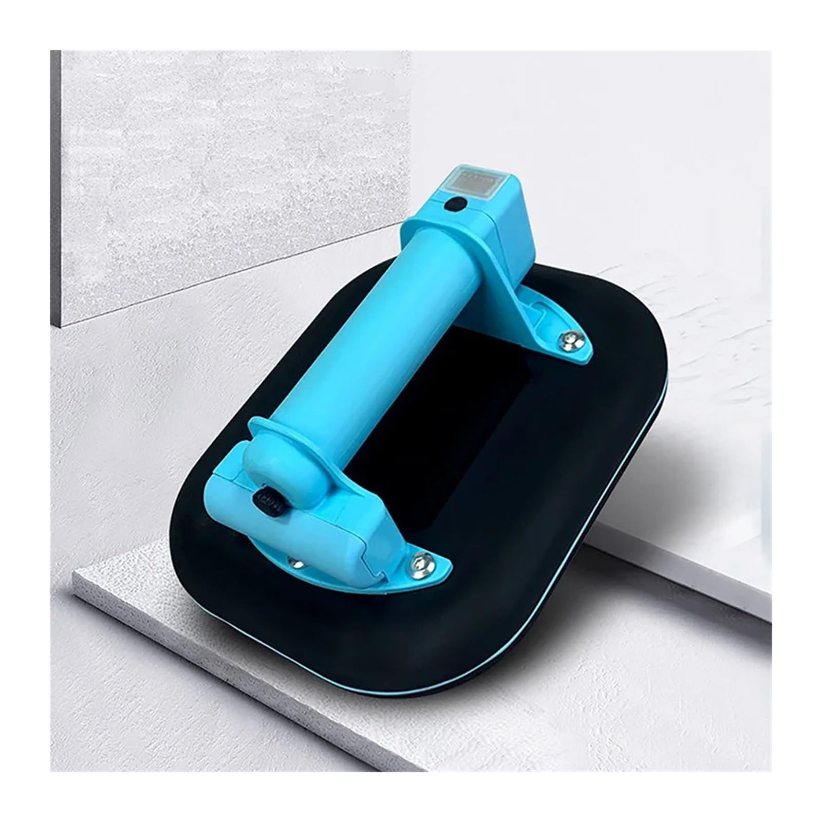 Ventosa de vacío eléctrica con ventosa azul, pantalla Digital inteligente, 200kg Elevación de paneles de madera
