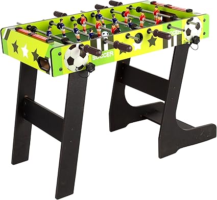 ColorBaby 85430 CB Games Futbolín Infantil Plegable, Patas Plegables, 81x42x63 cm, 2 Jugadores, Marcadores manuales, De Madera Resistente, Juegos de Mesa, Futbolines para niños, +6 años oferta Amazon