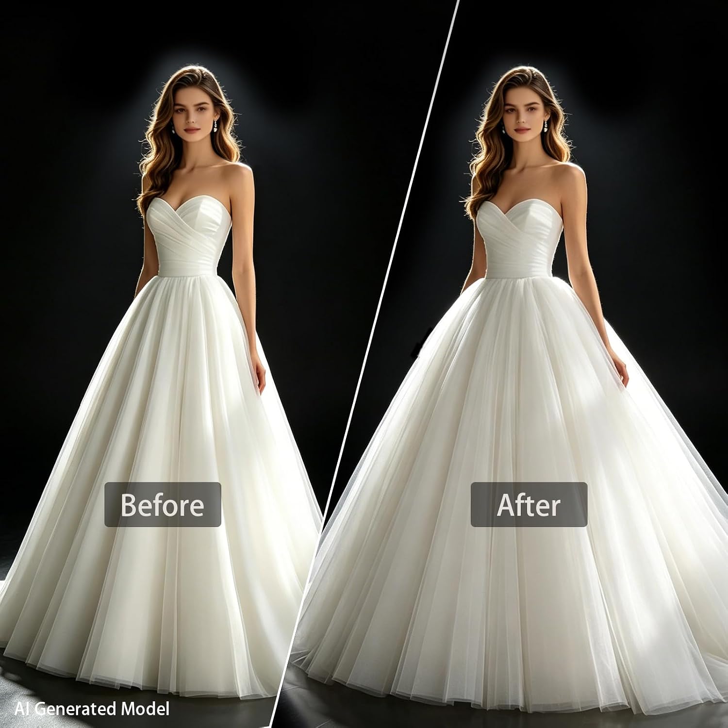 Women's 6 Hoop 6 Layer Petticoat Full A-Line Crinoline Underskirt | Floor-Length Underskirts with Adjustable Waistband Ball Gowns Underslip Support for Bridal Dresses Prom Nights Cosplay