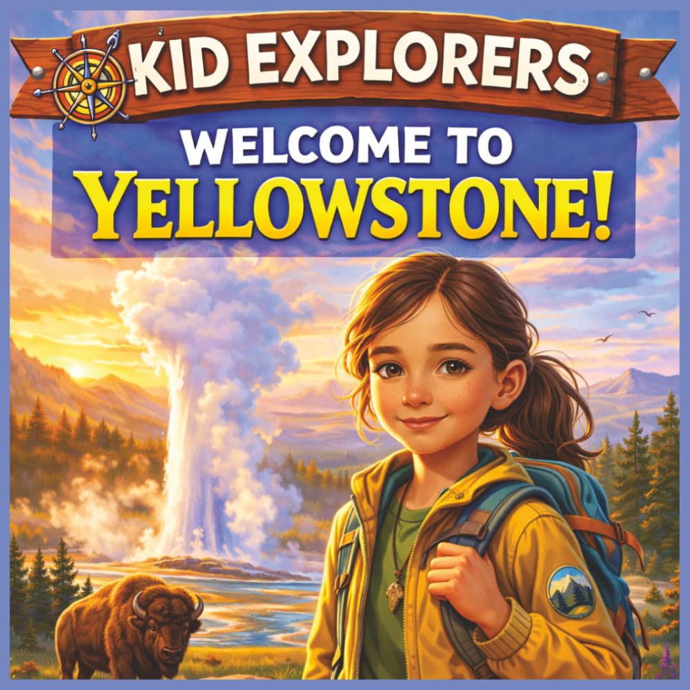 Kid Explorers: Welcome to Yellowstone!: Geysers, Wildlife, and America’s First National Park