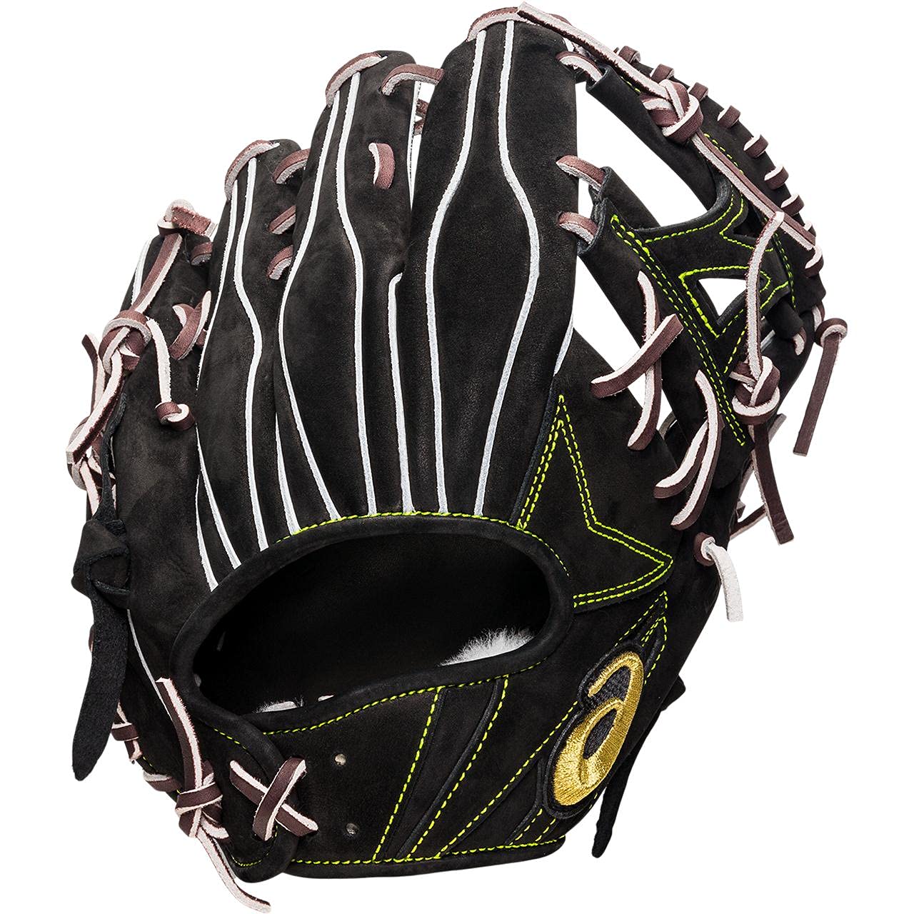 Amazon.co.jp: GOLDSTAGE Baseball Hard Glove for Infielders, Gold