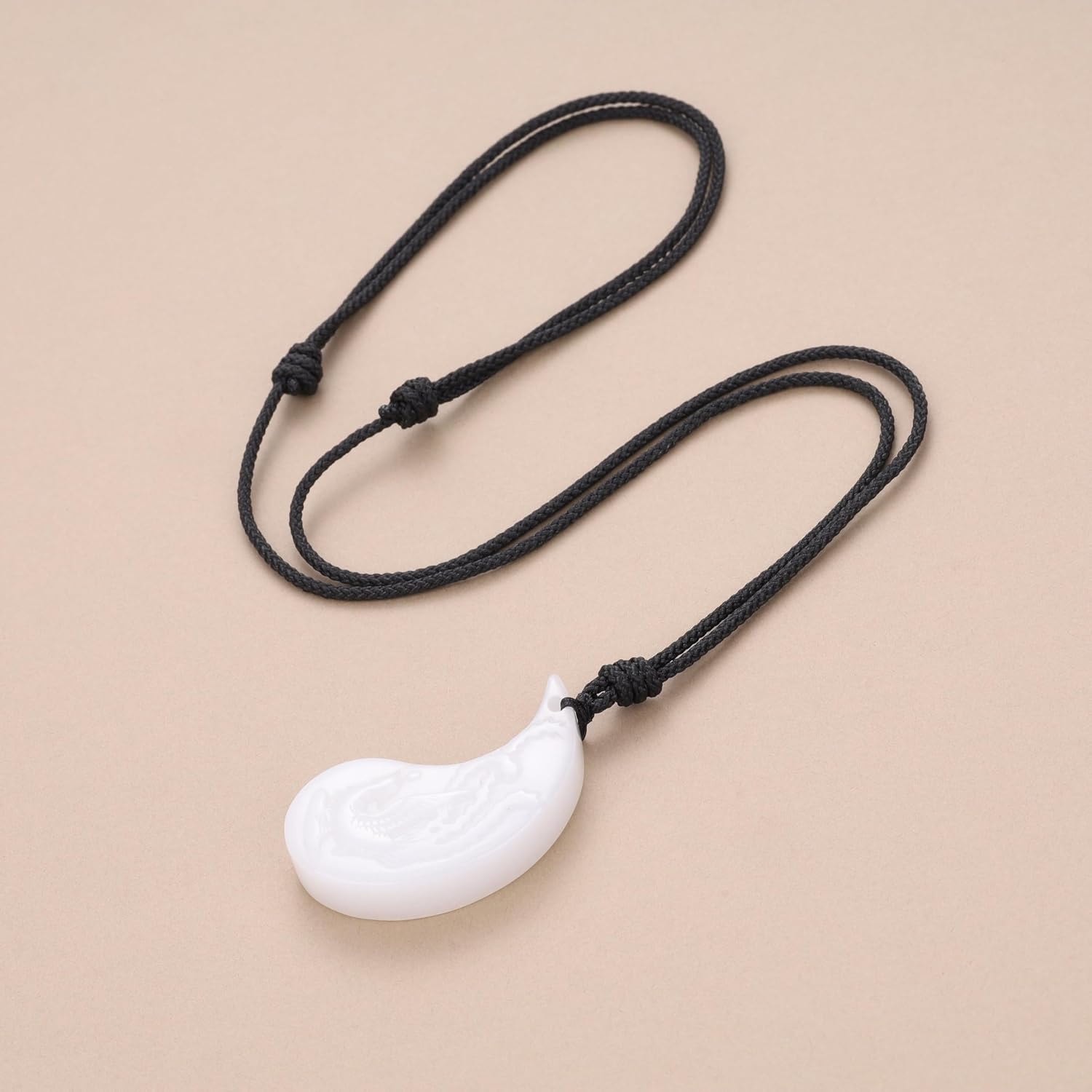 COAI Yin Yang Necklaces Matching Necklaces for Couples, Dragon and Phoenix Pendants