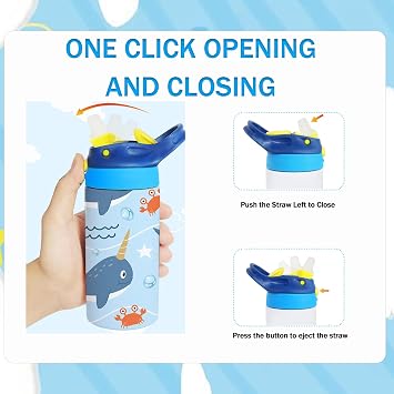 Sublimation Tumbler,25 PACK 12oz Stainless Steel Sublimation Sippy Cup,Double Wall Insulated Kids Tumbler with Handle,Spill Proof lid,Silicone Bottoms,for Water,Drinks (25, 12OZ)