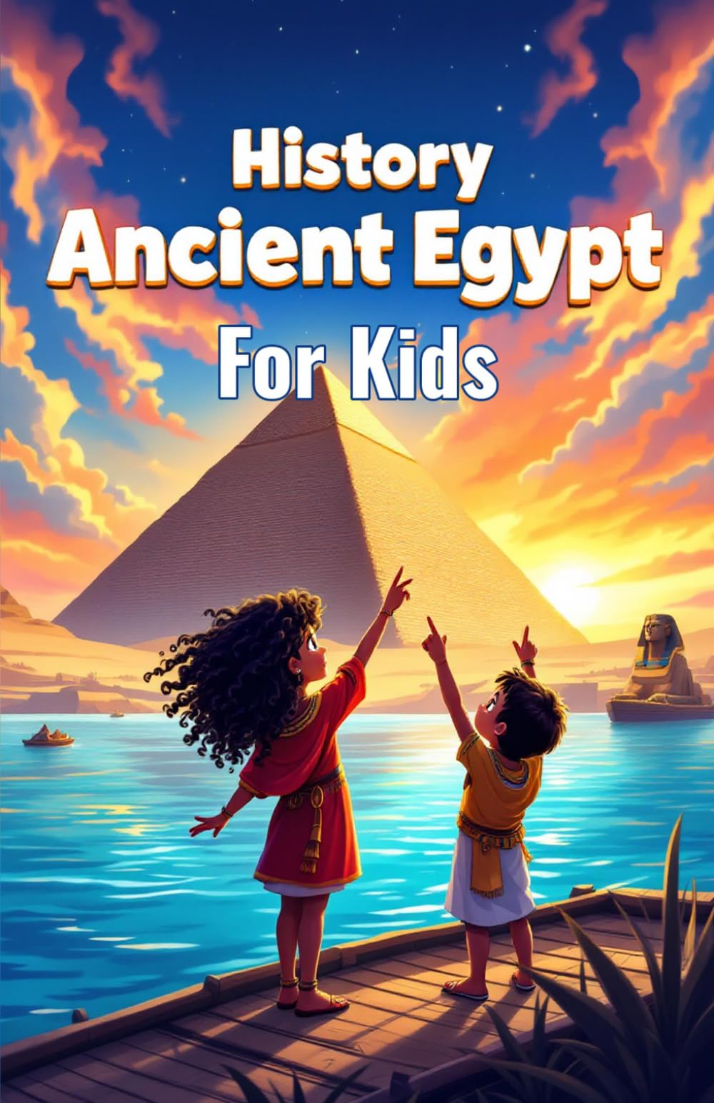 History Ancient Egypt for Kids: Pharaohs, Mummies, Pyramids, Gods, Hieroglyphs and Daily Life Along the Nile River Explained: 4 (History Basic For Kids)