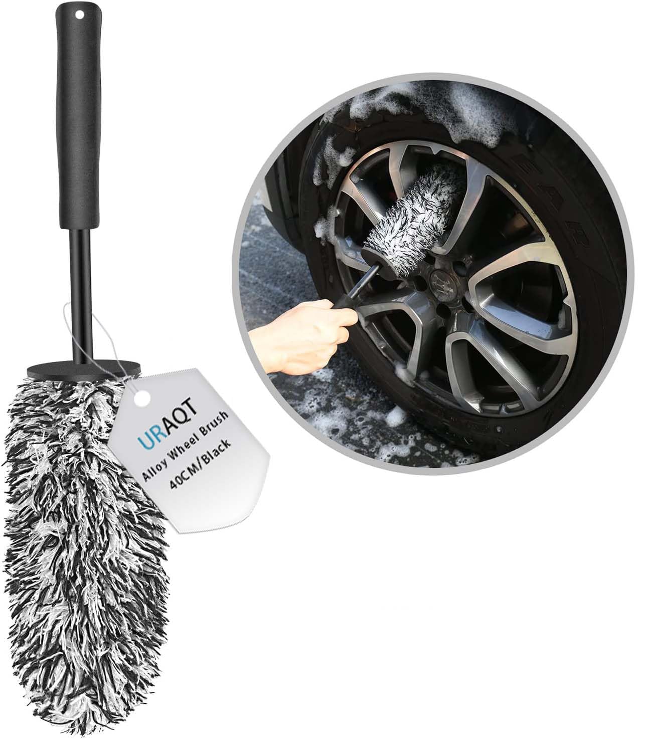 URAQT Brosse Jantes Voiture
