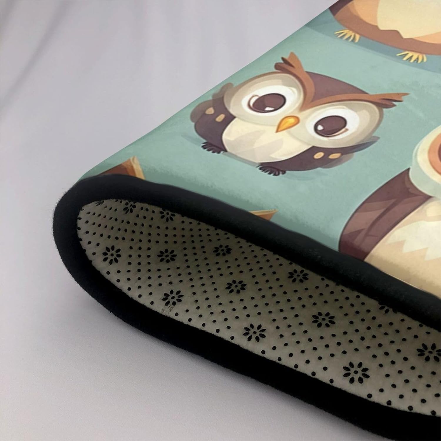 Animal Cartoon Owls Cute Print Area Rug,Super Soft Rugs for Living Room, Soft Carpet for Bedroom and Kids Room, Home Decor