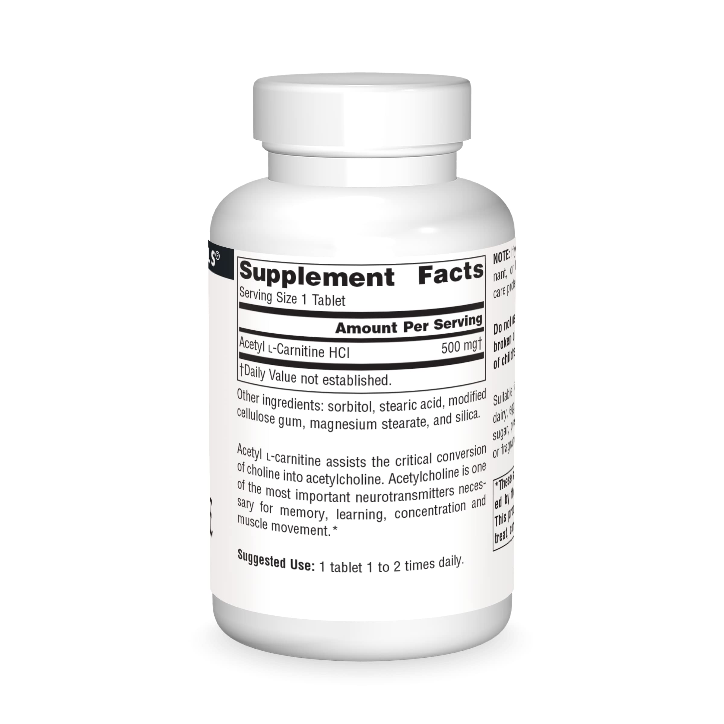 source naturals acetyl l carnitine Amazon.com: Source Naturals Acetyl L-Carnitine 500mg, 60 Tablets : Health &  Household