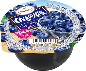 Takami Kumono Shop Blueberry Jelly, 5.6 oz 160 g x 6 Packs