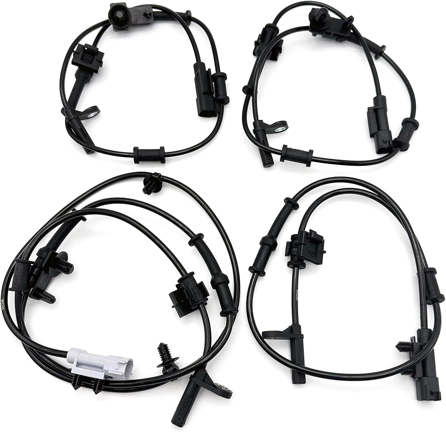 4PCS ABS Wheel Speed Sensor Front Rear Left Right Compatible with RWD Models 2015-2023 Chrysler 300, 2015-2023 Dodge Challenger 2015-2023 Dodge Charger, Replace# ALS2295 ALS2305 ALS2892