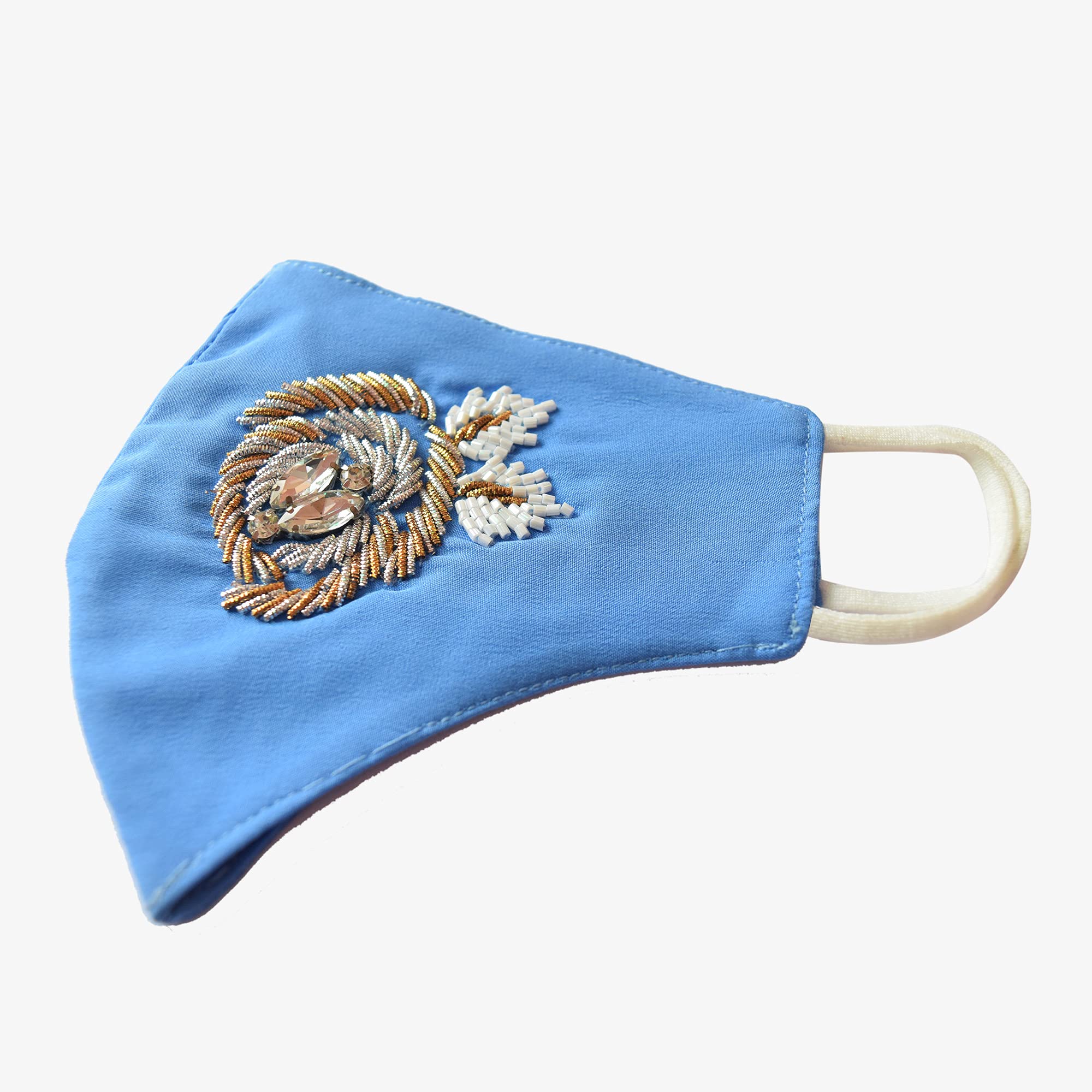 Carole Marvin Embroidery Mask