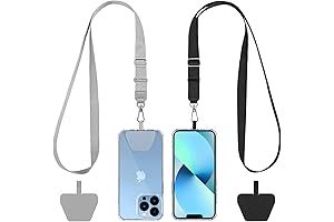 CACOE Adjustable Cell Phone Strap Lanyard with Phone Patch