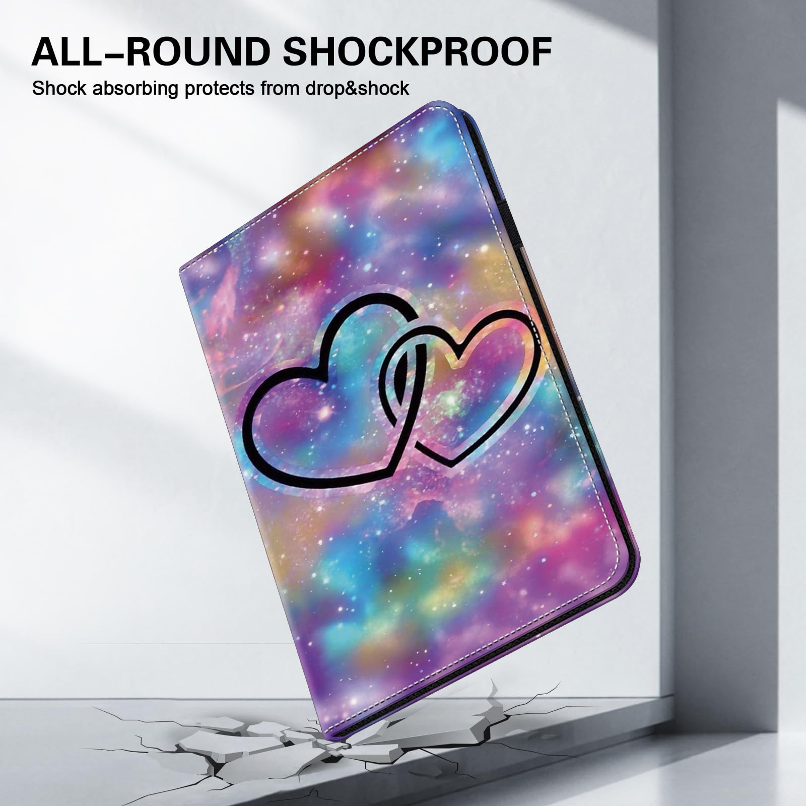 Custodia Lenovo Tab M10 2019 Custodia Per Lenovo Tab M10 E M10 HD 1a Gen Con Penna Stilo - Leggera E Pratica Cover Pelle PU - Foto 8