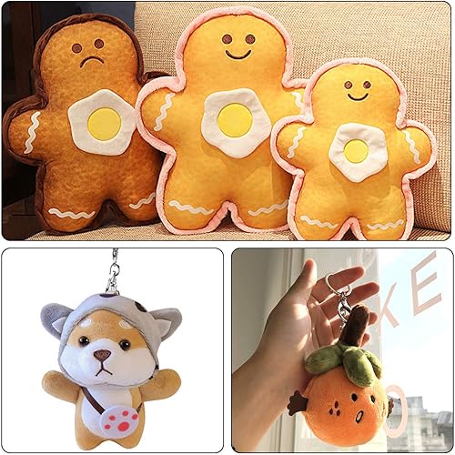 Miniatura 7 de Relleno de fibra de poliéster de 14.11oz14.1 onzas, relleno de fibra de alta calidad, relleno de pelusa de alta resistencia para manualidades de