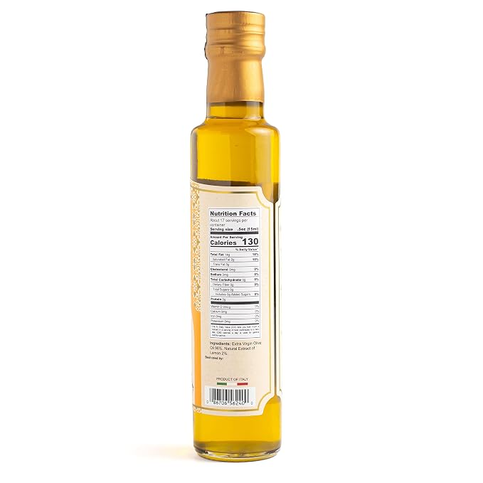 Giusto Sapore Aceite de Oliva Extra Virgen Limón 8.5 oz miniatura 2