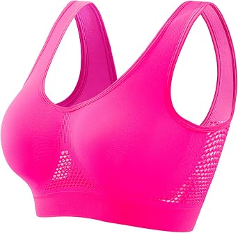 Sports Bras for Women Breathable Cool Liftup Air Bra High Support Full Coverage Bras Push Up Yoga Bras No Underwire Bra
