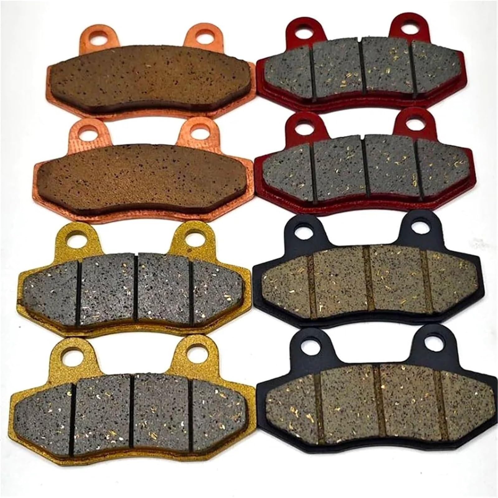 Plaquettes de frein pour ma moto Plaquettes de frein pour moto GY6 pour scooter, cyclomoteur, VTT 50cc, 70cc, 100cc, 125cc, 140cc(Copper based)