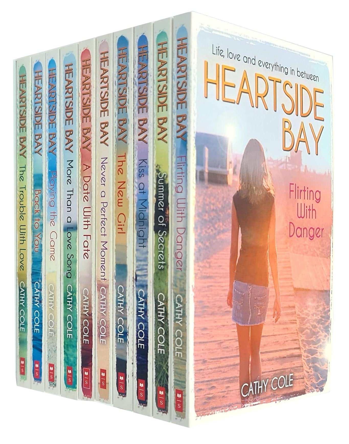Heartside Bay Series 10 Books Collection Set By Cathy Cole (The New Girl, The Trouble With Love, More Than A Love Song, A Date With Fate, Never A Perfect Moment, Kiss At Midnight, Back to You & More) Paperback – 26 April 2022