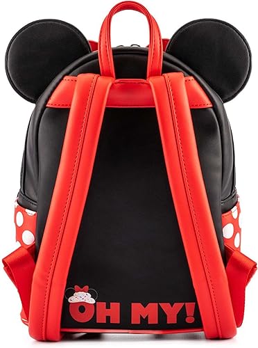 Miniatura 5 de Loungefly Disney Minnnie Mouse Oh My Cosplay Treats - Bolsa de hombro para mujer con doble correa, Multi, Mini mochila Disney Minnie Oh My Cosplay