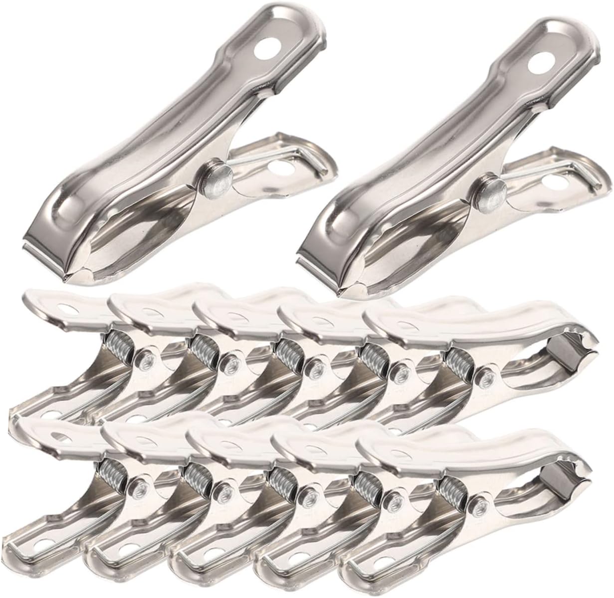 Gogogmee 30Pcs Stainless Steel Greenhouse Clips Windproof