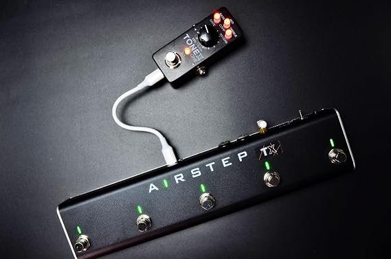 XSONIC AIRSTEP TX Edition, TONEX ONE & PEDAL Footswitch, 2 Control Modes(Preset Mode and Effect Mode), 2 Expression Pedal Inputs, Customize Pedal Parameters Through The AIRSTEP TX App