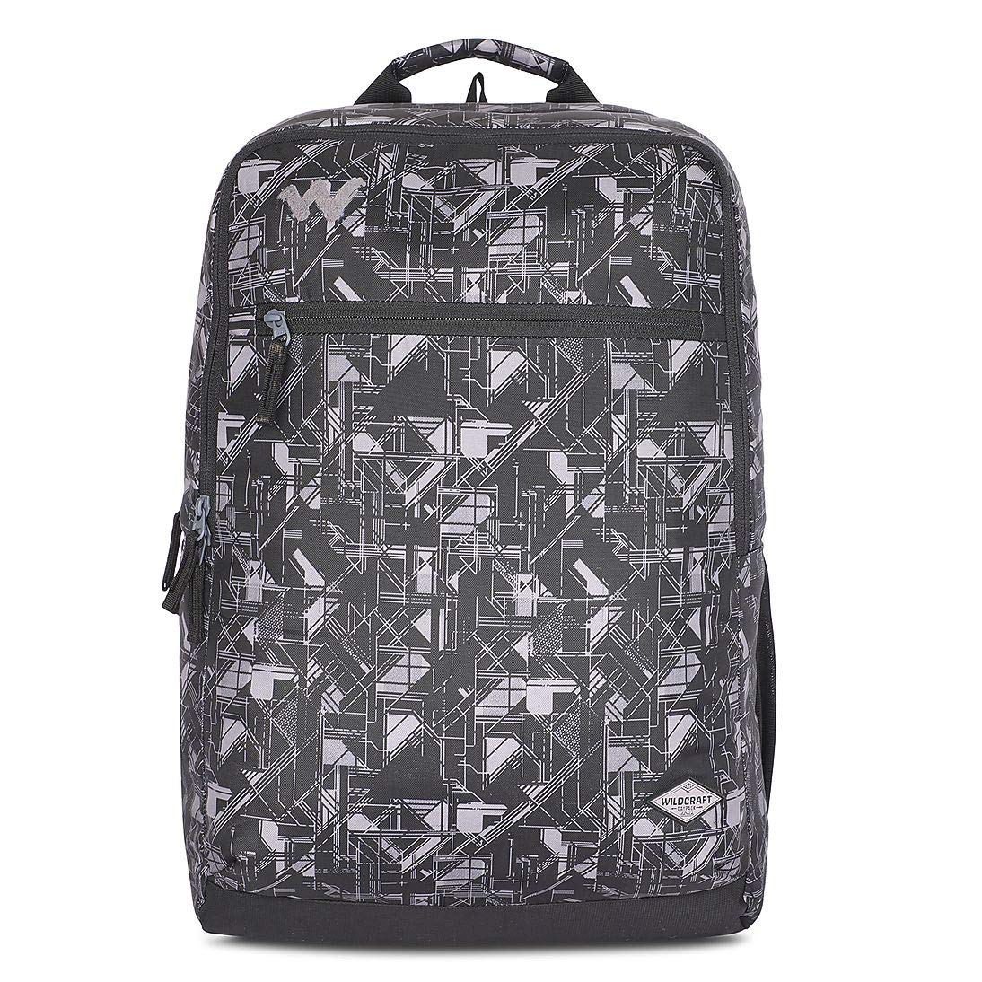 Wildcraft34.5 Ltrs Evo 1 Wireframe Black Casual Backpack (12277_Wireframe_Black)(HxWxD : 18x13x9)(inches)