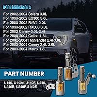 Vista 2 de Kit de solenoide de cambio de transmisión de solenoide de transmisión U140E U241E para Solara ES300 RAV4 RX300 Camry Celica Highlander Matrix