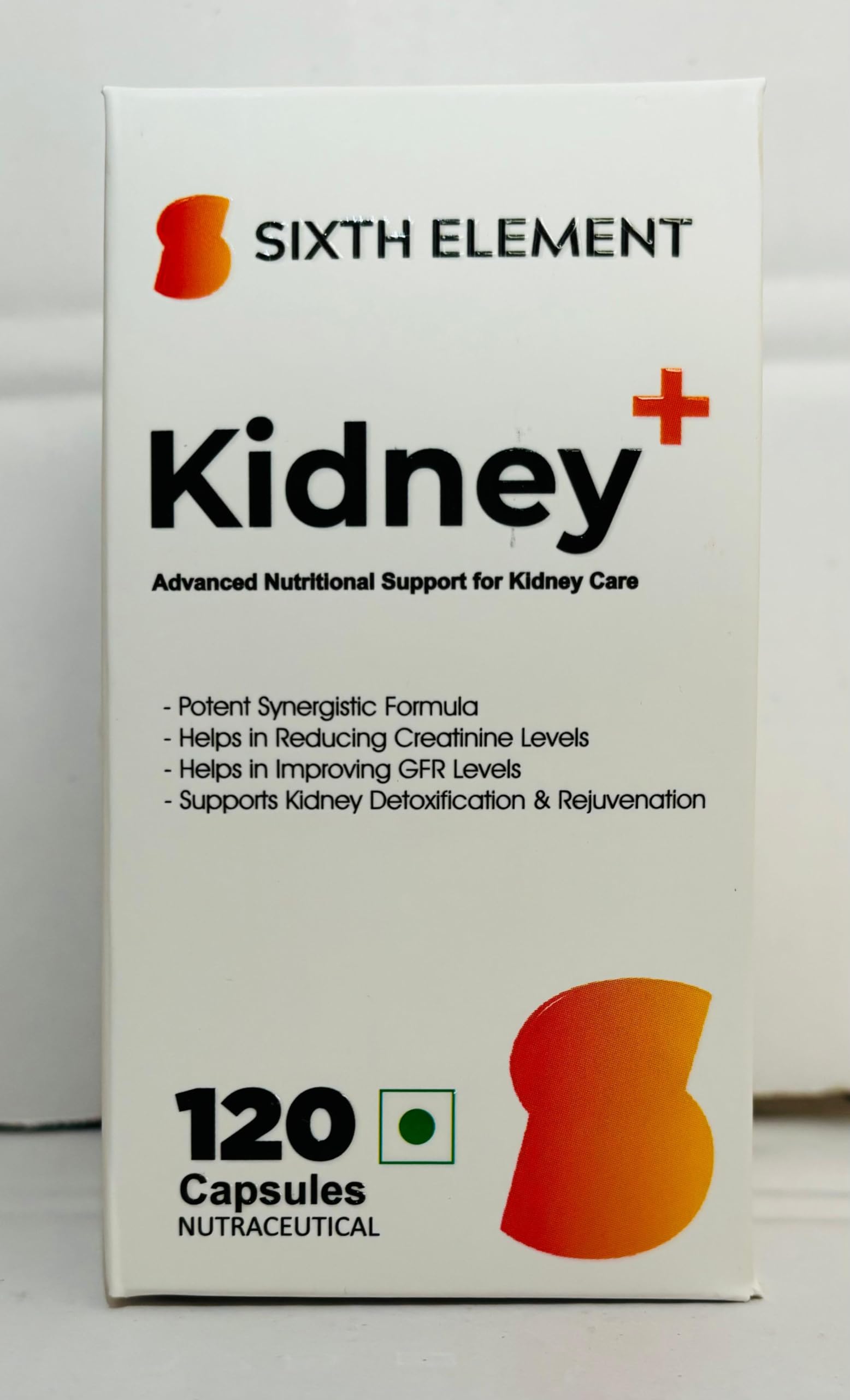 SIXTH ELEMENT KIDNEY + for Kidney Health, reduces creatinine levels, improves GFR levels, for Kidney Detoxification & Rejuvenation (120 Tablets, 60 Serving) (B0CY8RG82K) Amazon Price History, Amazon Price Tracker
