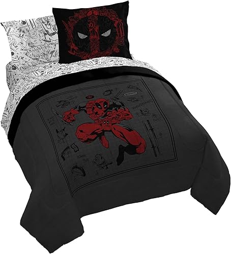 Miniatura 27 de Disney Frozen 2 Forest Spirit - Juego de cama completo de 7 piezas - Incluye edredón reversible y juego de sábanas - La ropa de cama presenta a Elsa