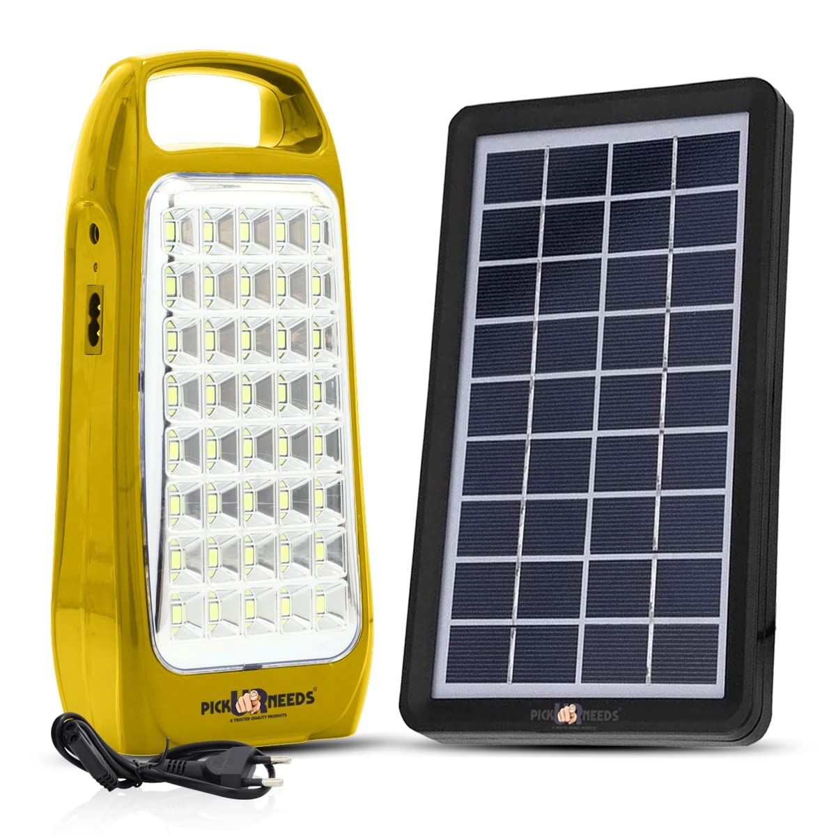 Pick Ur Needs® Rechargeable & Portable Bright 40 SMD LED Lantern Lamp Home Emergency Light with Eco Friendly Solar Panel (B09SF8C9FG) Amazon Price History, Amazon Price Tracker