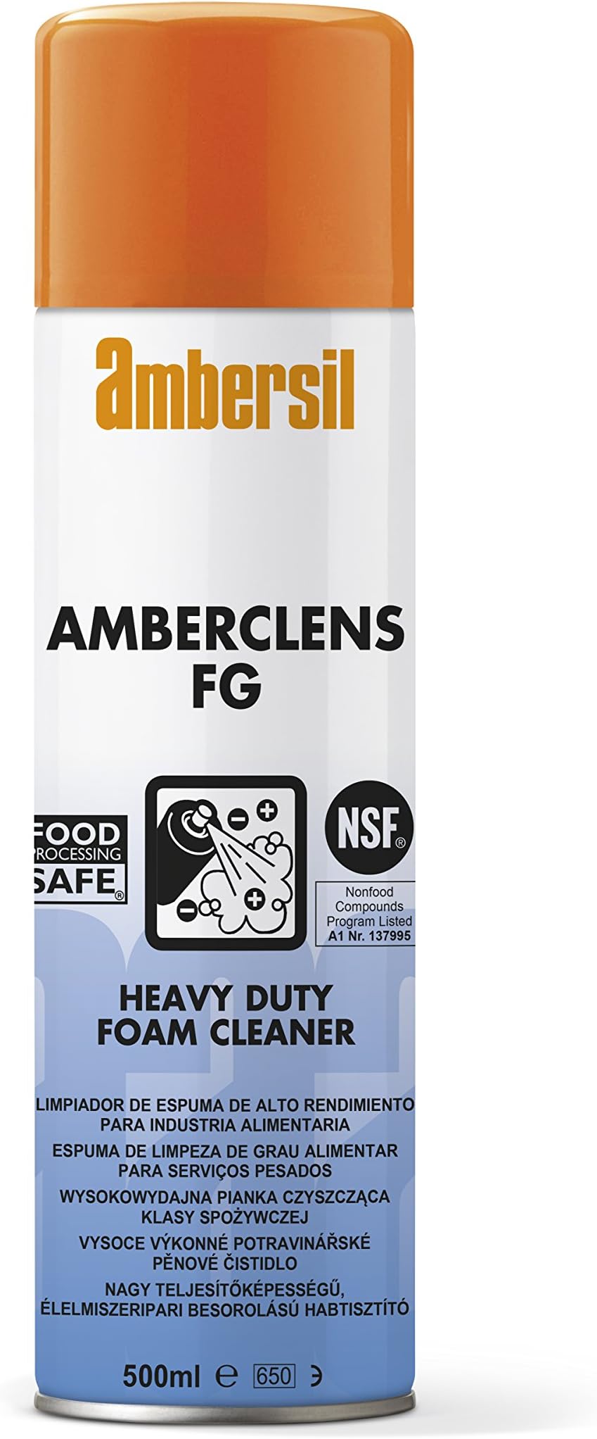 30241 Amberclens Foam Cleaner FG, 500 ml