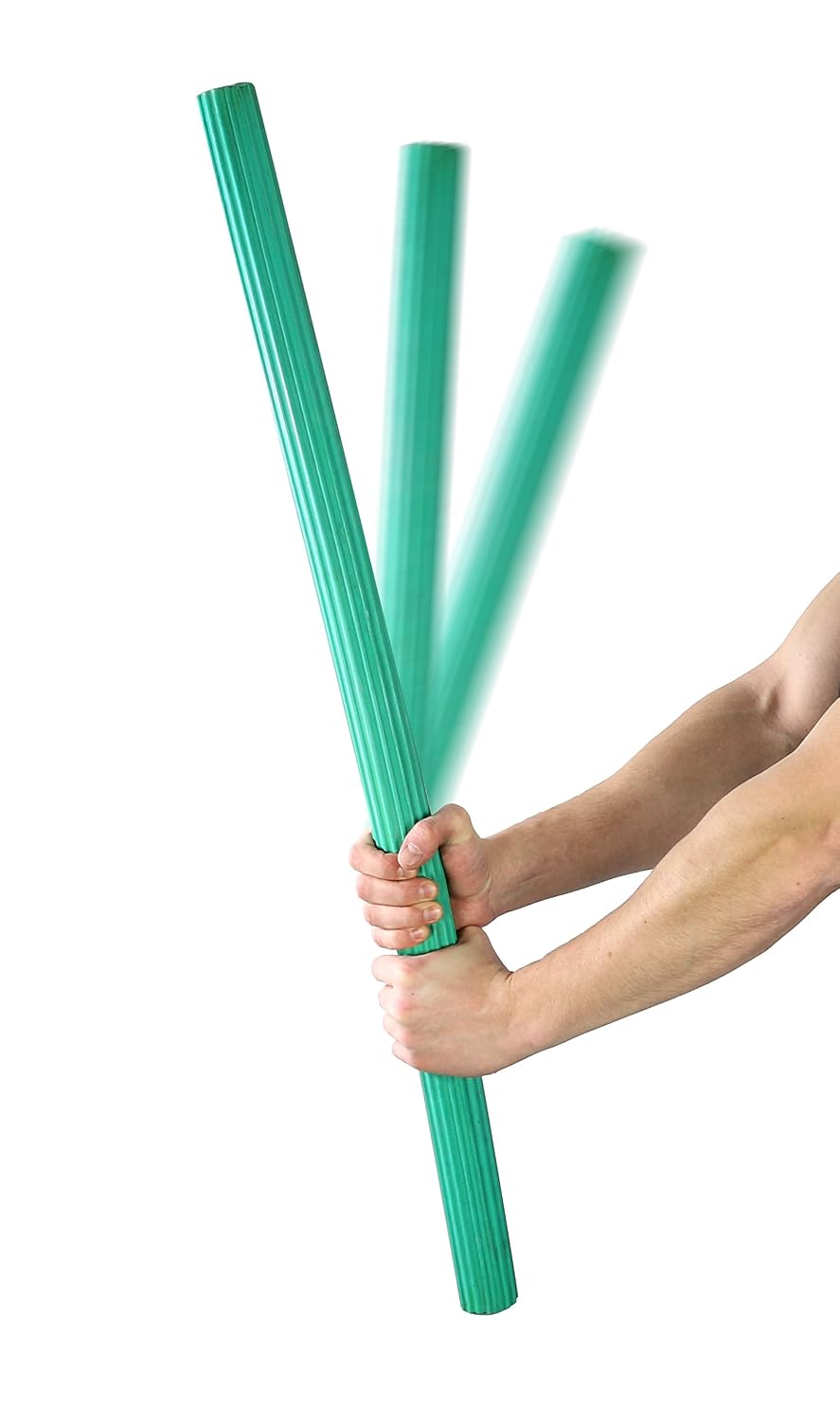 CanDo Twist-Bend-Shake Bar, 36 Inch, Green, Medium
