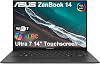 ASUS Zenbook 14 OLED Touchscreen AI PC Laptop, 14" FHD+, Intel Core Ultra 7 255H (> i9-13900H), 16GB DDR5 RAM, Teclado Retroiluminado, 2x Thunderbolt 4, Wi-Fi 7, IST Computer Personalizado 512GB/1TB/2TB SSD, Win 11 Pro 1