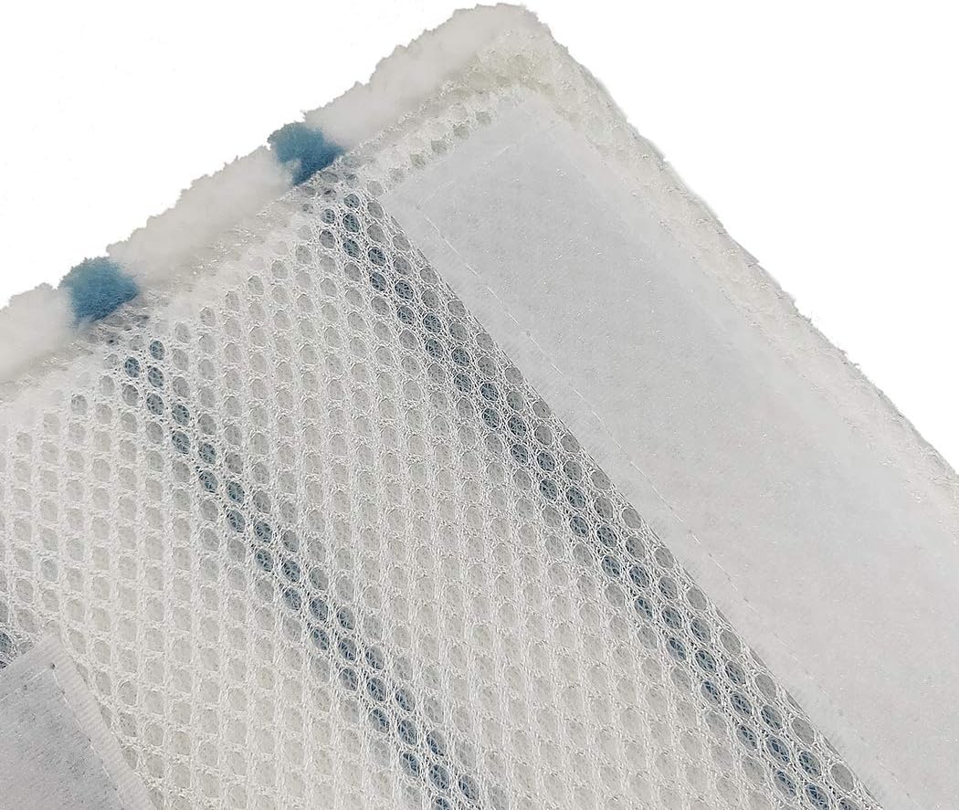 5 Pack Washable Pads Replacement/Compatible for Black + Decker Steam Mop Compatiable 1600 Series, HSMC1300FX HSMC1321 HSMC1361SGP BDH1855SM BDH1760SM BDH1765SM BDH1720SM BDH1725SM