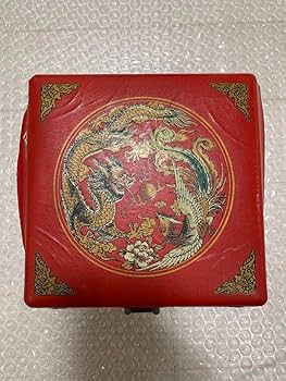 Amazon.co.jp: 鳳凰 龍神 開運置物 開運アイテム 占命盤 星占術