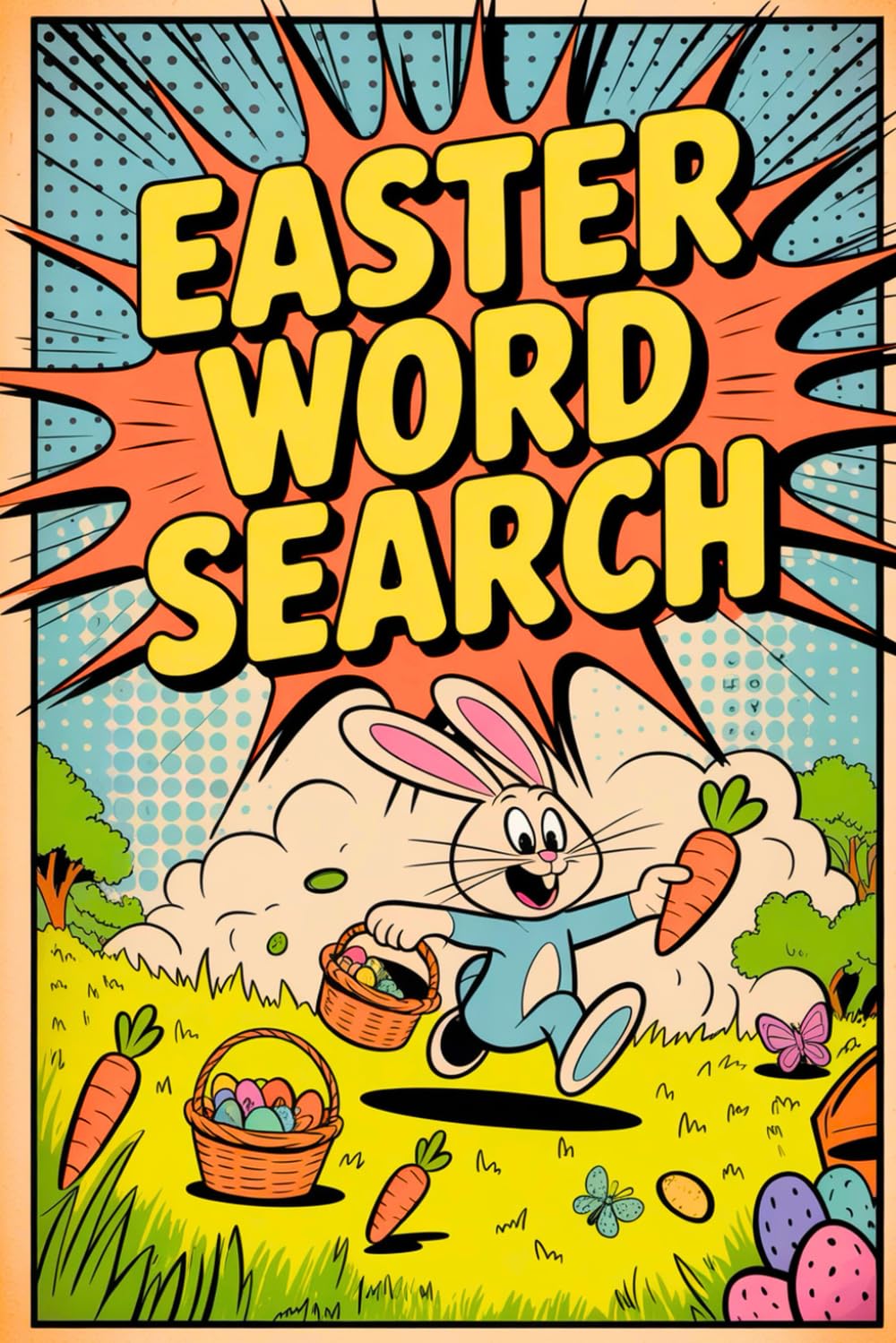 Easter Basket Stuffers: Word Search for Families | Over 100 Pages of Playfull Time for Kids, Teens & Adults