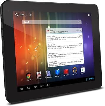 Ematic EGP008BL 8.0-Inch 8GB Pro Multi-Touch Tablet with Android 4.1 Jelly Bean Black