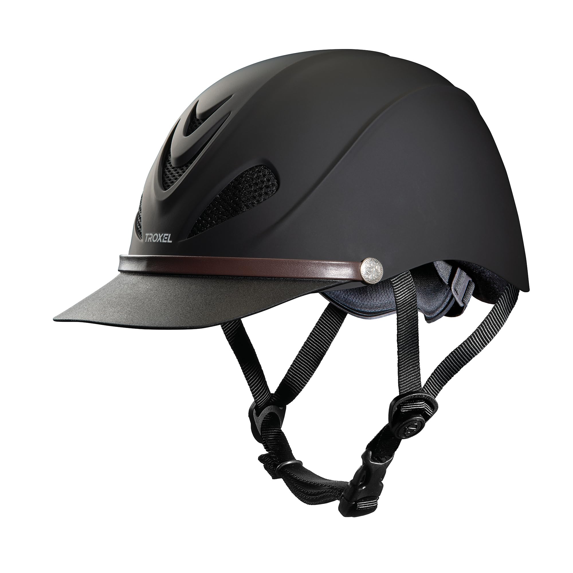 Troxel Dakota Riding Helmet, Black, S