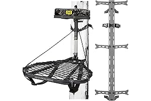 Hawk Helium 30" Tree Stand Hunting Lightweight Aluminum Treestand Climbing Sticks