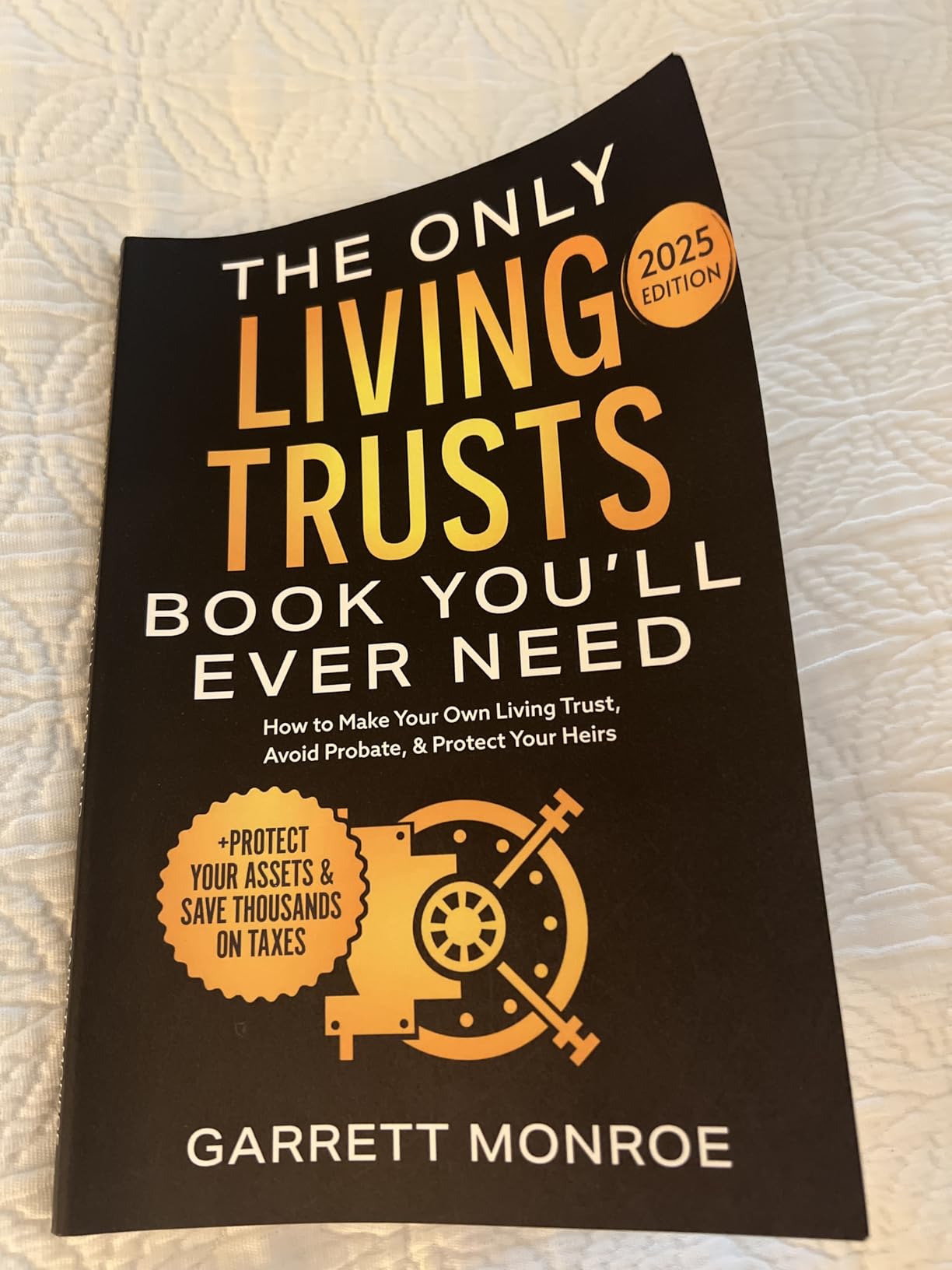 Customer with the book 12