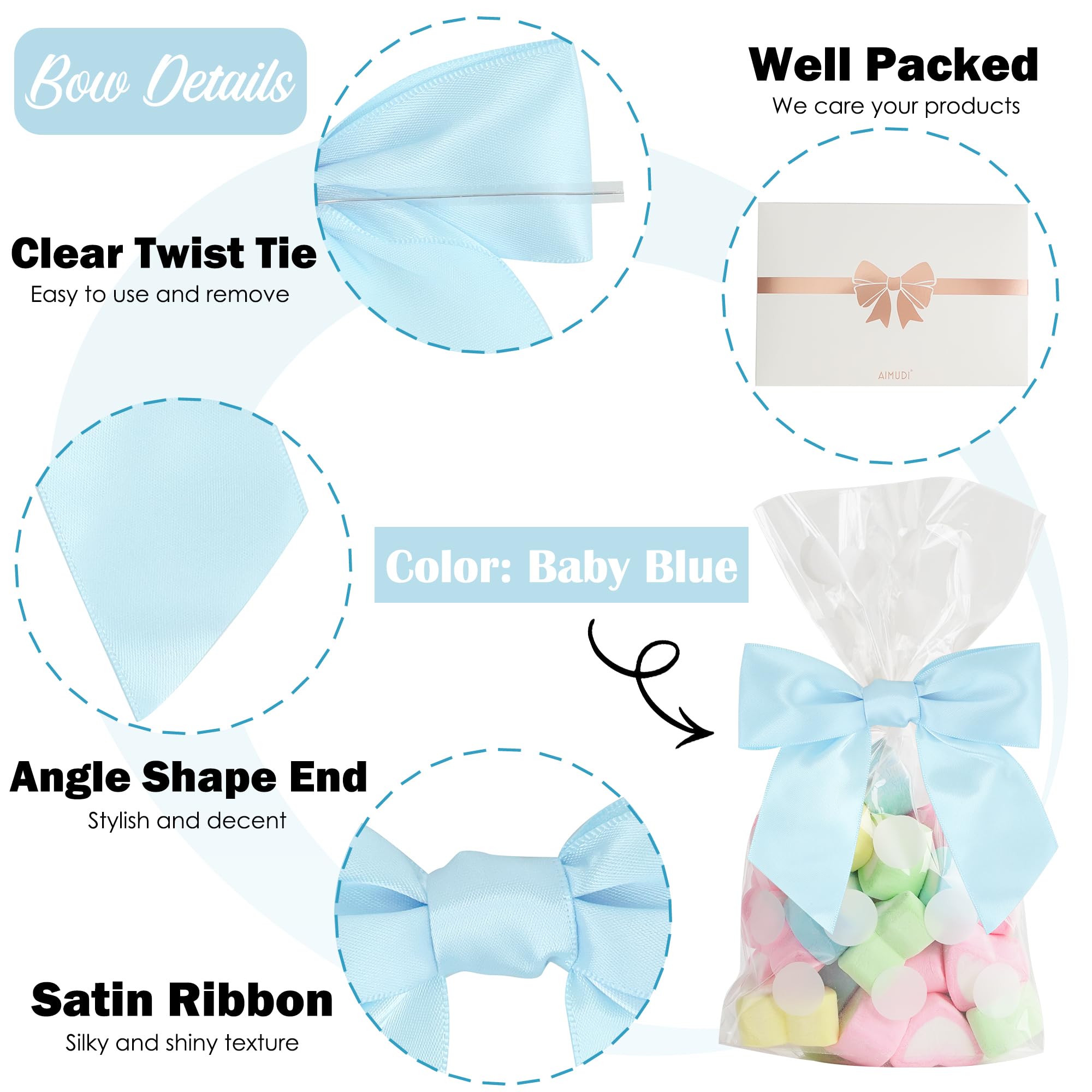 Baby Ribbon Ribbon Op Baby Blue Ribbon Bows