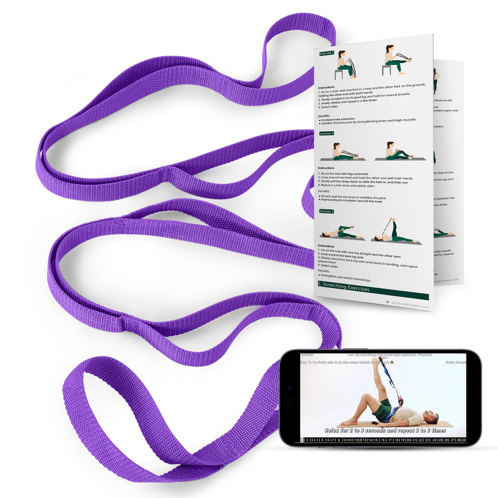 Trideer PT Strap w/ Leg Lifter