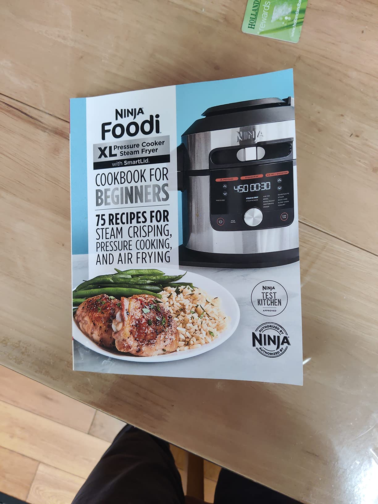 Ninja Foodi XL Pressure Cooker Steam Fryer with SmartLid Cookbook for Beginners 75 Recipes for