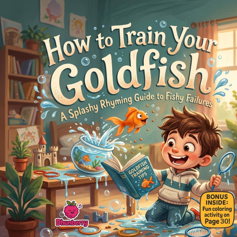 How to Train Your Goldfish: A Silly Rhyming Picture Book About Splashy Rhyming Guide to Fishy Failures